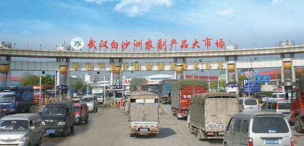 玉米抵运费的白沙洲农副产品市场